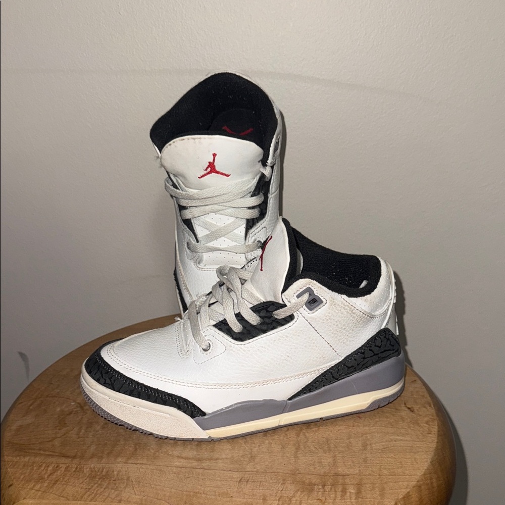 Nike Kids Sneakers - White, Black, Red Accents